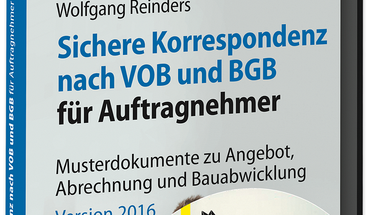 Sichere Korrespondenz nach VOB und BGB für Auftragnehmer 3D (png)