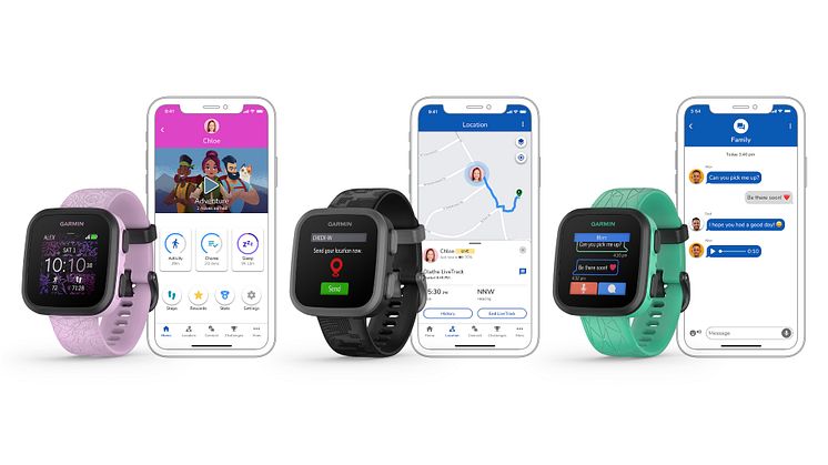Bounce : la première montre connectée Garmin pour les enfants avec connexion LTE