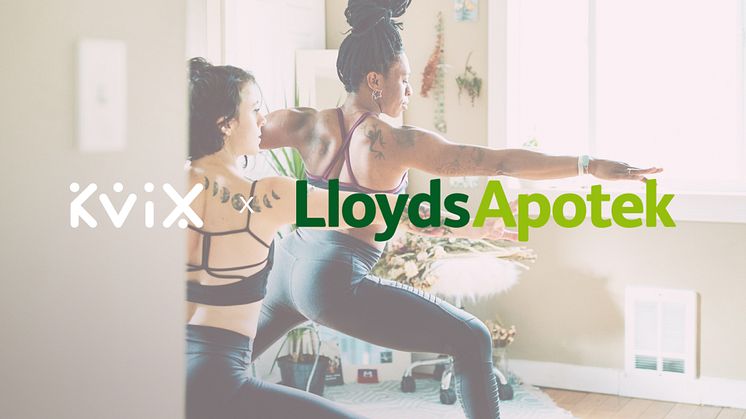 LloydsApotek ingår samarbete med digitala träningsplattformen Kvix