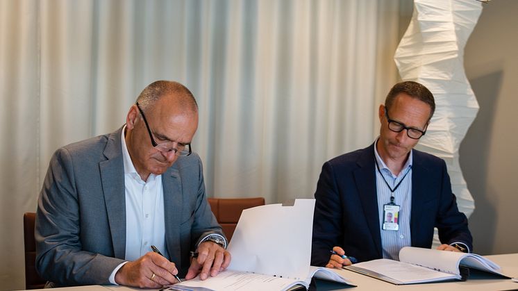 Avtalet om Landvetter undertecknas mellan Zeppelin och Swedavia