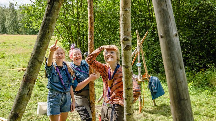 "Friluftsliv och gemenskap för alla"   - ny metod ger fler barn och unga möjlighet att bli scouter