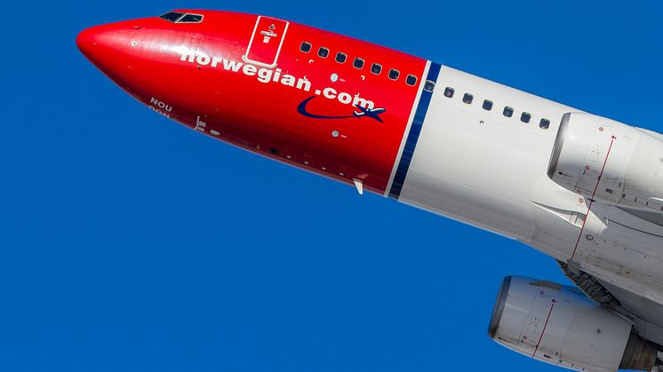 Norwegians Boeing 737-800. 
