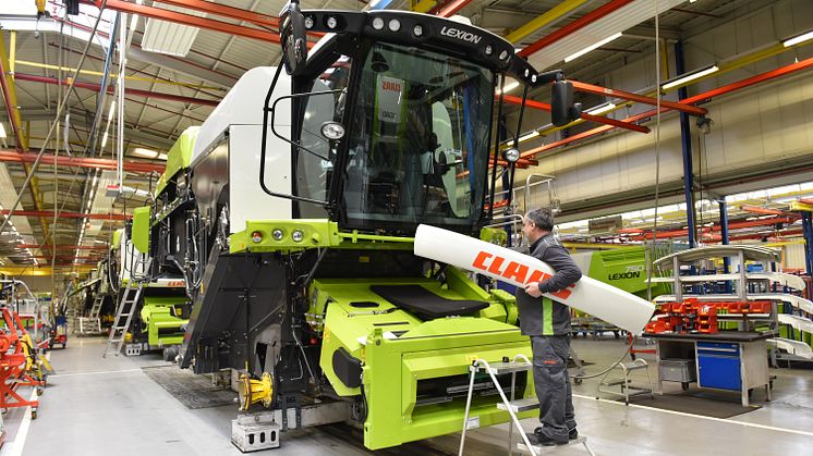 CLAAS records stable development in uncertain market environment 