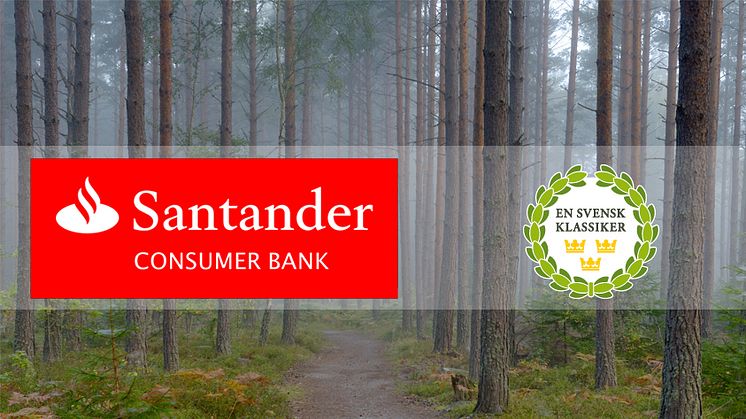 ​Santander blir unik huvudsponsor till En Svensk Klassiker