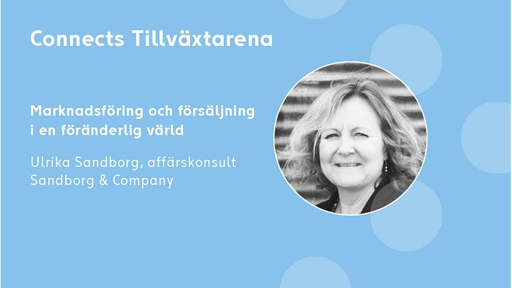 Ulrika Sandborg, affärskonsult på Sandborg & Company