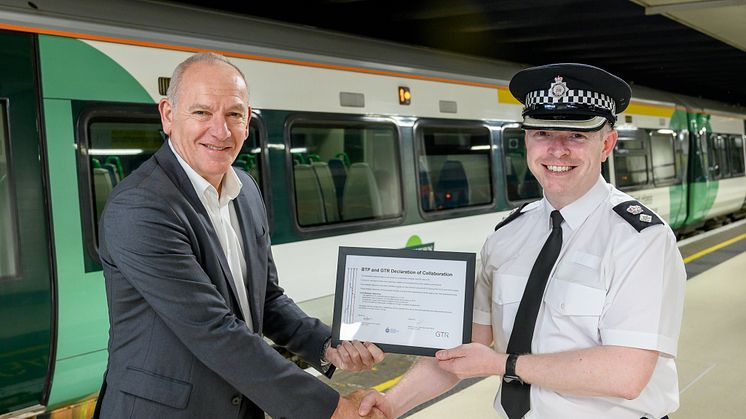 GTR continues to work closely with the BTP to crack down on crime across its rail network. More images below.