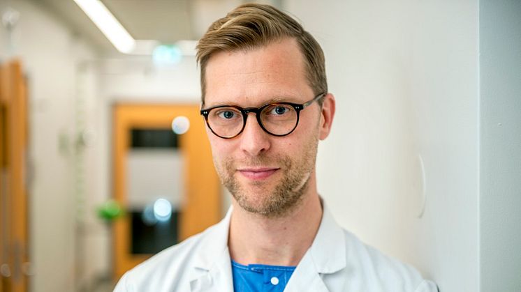 Gustav Stålhammar är en av författarna bakom studien. Foto: Jens Sølvberg