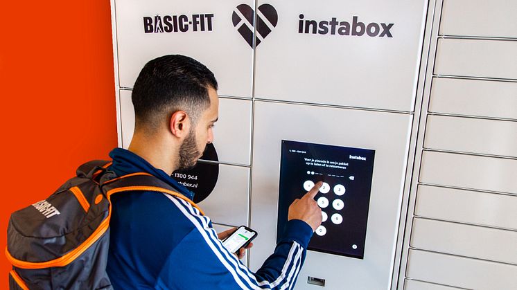 Instabox opent 55 pakketkluizen in Basic-Fit clubs in Nederland