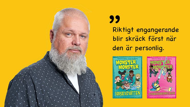 Personliga monsterböcker blev barnens nya favoriter – nu släpps bok 3 och 4
