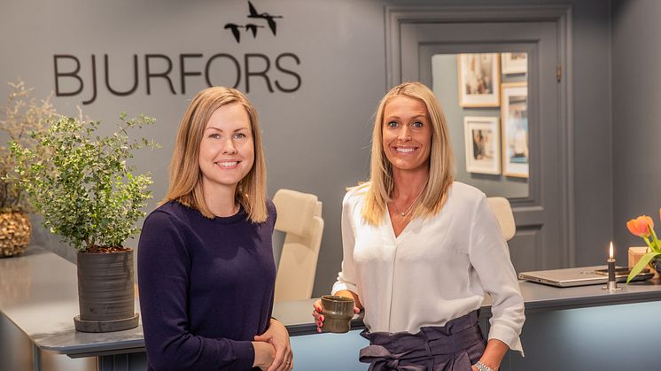 Charlotta Svensson och Carina Berg ska driva Alingsåskontoret.