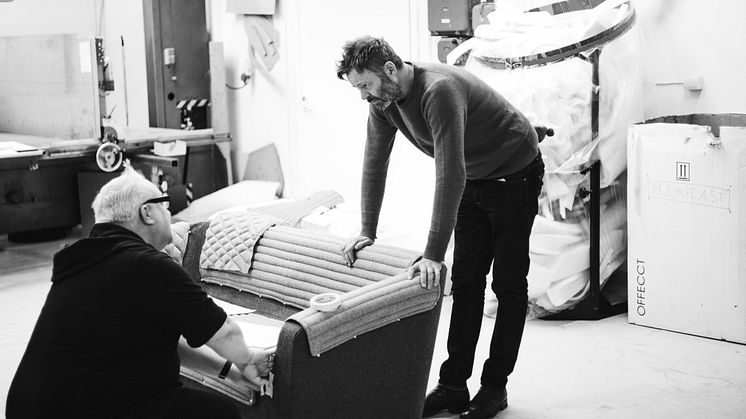 Behind the scenes with Anders Englund, Design Manager at Offecct and Michael Young