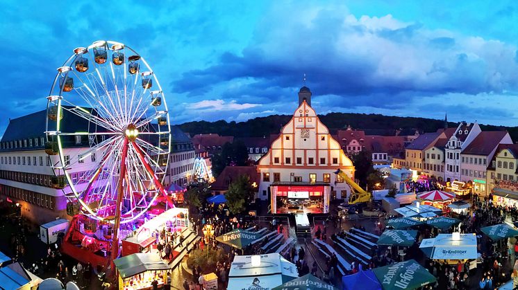Blick auf das Stadtfest in Grimma - Foto: Stadt Grimma