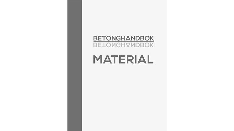 Vinnaren av Årets bok 2021 är Betonghandbok Material