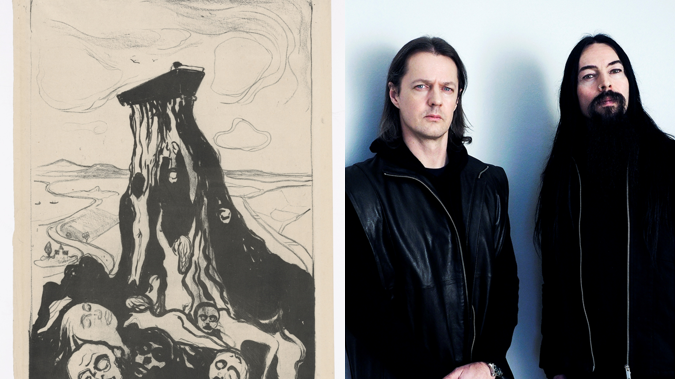 Utstillingen Satyricon & Munch åpner for publikum fredag 29.april. Foto Morten Andersen