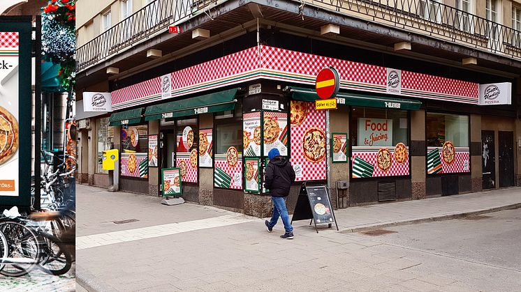 7-Eleven blir Sveriges största Pizzeria och byter namn till Sette Undici