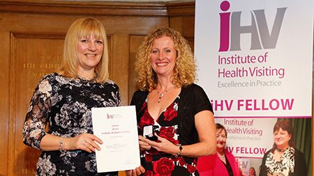 Honour for inspirational health visitor