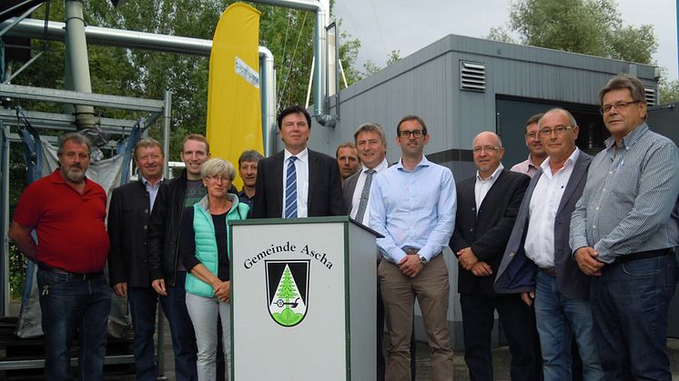Presseinformation: Bayernwerk Natur wird Partner der Gemeinde Ascha - Beteiligung an kommunalem Nahwärme-Unternehmen