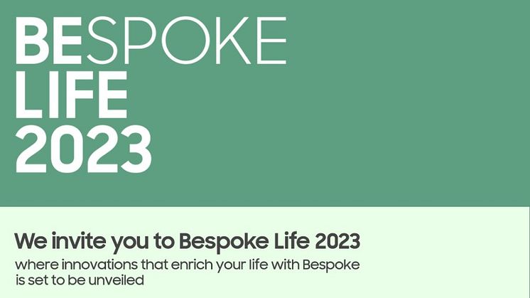 [Invitasjon] Bespoke Life 2023