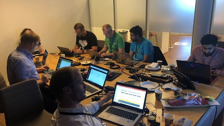 Analyse av et omfattende datagrunnlag - deltakere i dyp konsentrasjon under Sporveiens hackfest