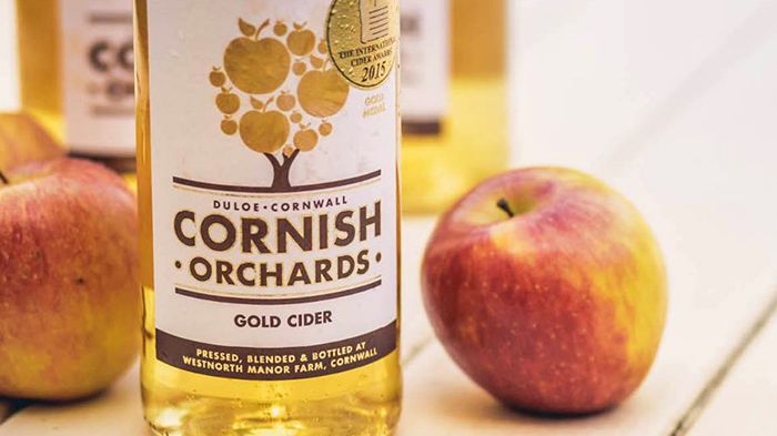 Cornish Gold with apples