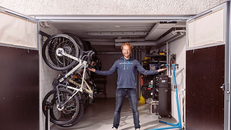 Elfa_Pænt og ryddeligt i mountainbike-profilen Tom Nylund garage.