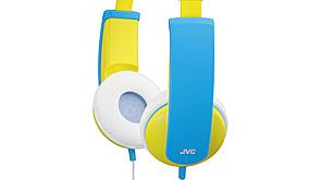 Hodetelefoner for barn fra JVC med volumbegrensning