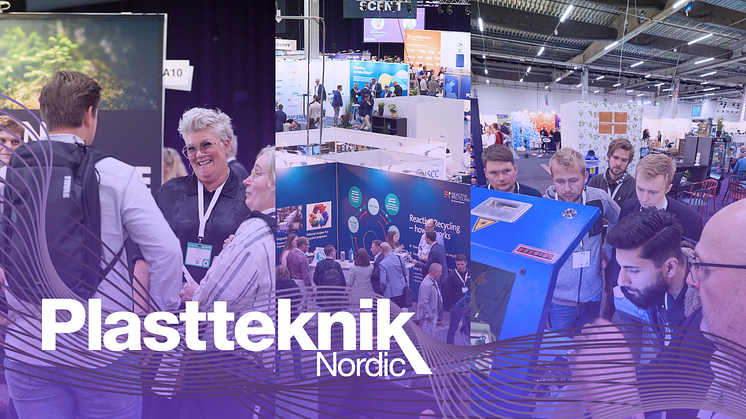 Bilder från genomförandet av Plastteknik Nordic 10-11 maj 2023