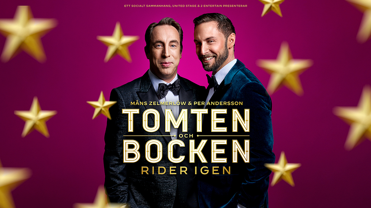 Tomten och Bocken rider igen – en slags julshow på turné med Måns Zelmerlöw och Per Andersson