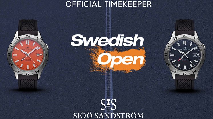Sjöö Sandström - Official Timekeeper för Swedish Open i Båstad 2019