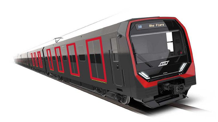 I nuovi treni Hitachi Rail per la Metro di Milano