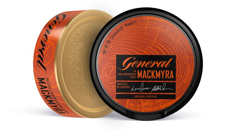 General Mackmyra - ett snus med smak av svensk maltwhisky