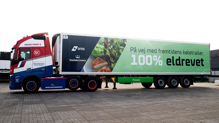 Danske virksomheder vil samarbejde om klimaneutral transport af fødevarer mellem Danmark og Storbritannien