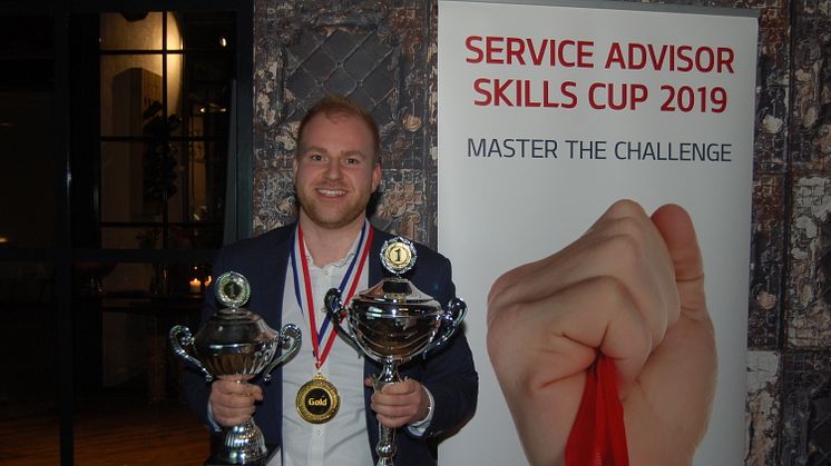 Vinderen af dette års danske finale af KIA Service Advisors Skills Cup blev Alexander Fleisher fra Andersen & Martini i Glostrup