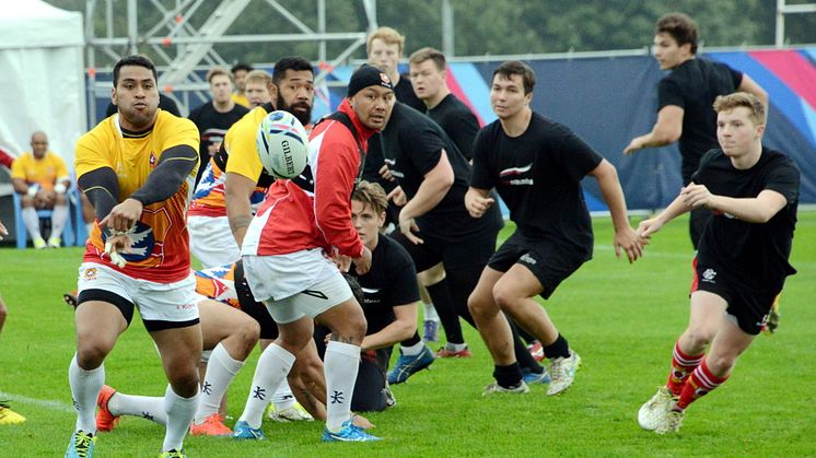 Northumbria students invited to train with Rugby World Cup team!