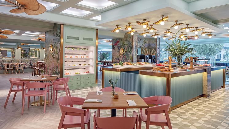 Ginger at PARKROYAL on Beach Road welcomes diners with a stunning new look