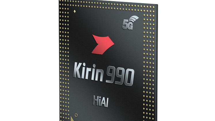 Huawei lanserar Kirin 990 (5G)  – världens första kommersiella 5G-systemchip
