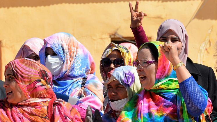 Ny rapport: Defending human rights - Sahrawi women fighting for freedom
