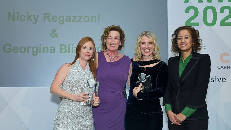 George Blizzard and Nicky Regazzoni win Inaugural Angela Oakes Award