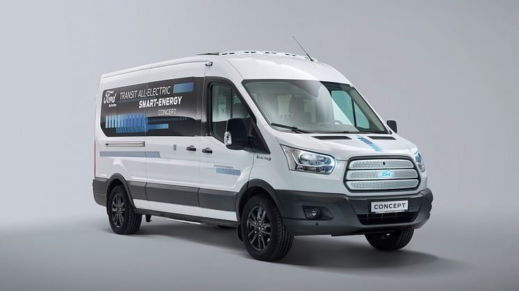 Ford Transit Electric Smart Energy Concept 2019