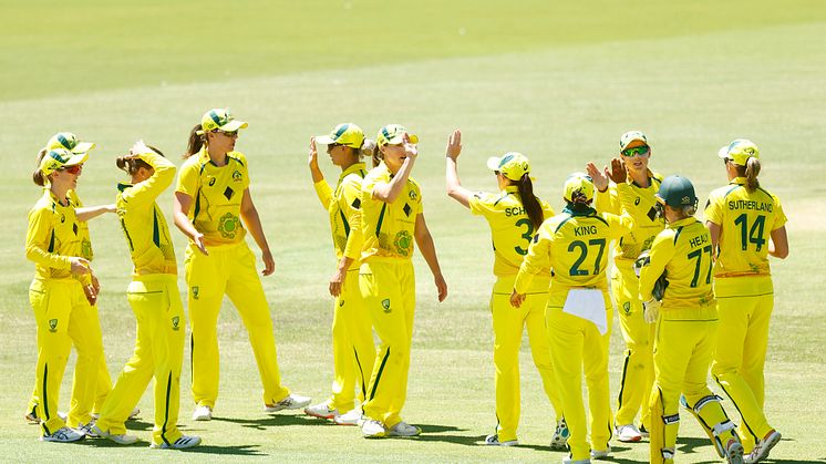 Australia Women win the Women's Ashes 12-4. Photo: Getty Images