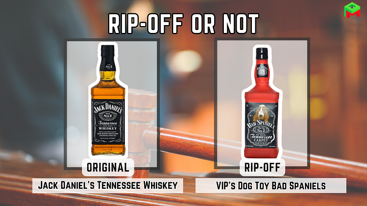 Rip-off or not: Jack Daniel's Vs Bad Spaniels – a case involving whiskey and a dog toy