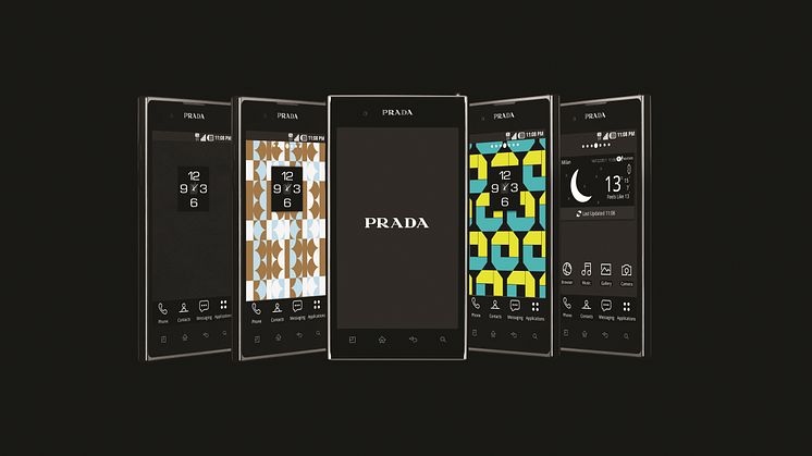 PRADA og LG skaper smarttelefon med stil
