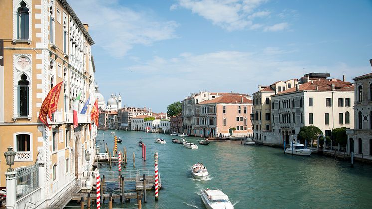 River Canal in Venice, Itlay