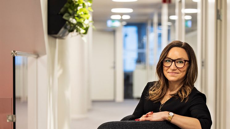 Sofia Enberg, vd för Riksbyggens proptech-bolag Rafino.