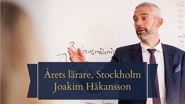 Stockholms bästa lärare jobbar på JENSEN gymnasium! 
