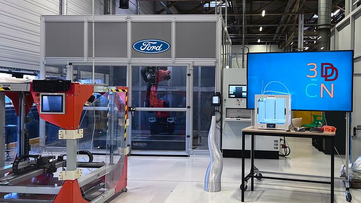Ford åpner senter for 3D-printing for å bidra til produksjonen av deres første elbil i Europa 