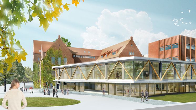 Akademiska Hus bygger ett nytt humaniora- och teologicentrum för Lunds universitet