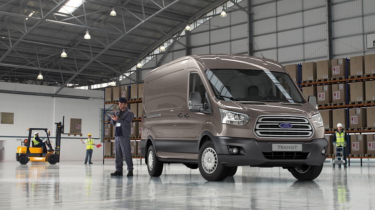 Nya Ford Transit erbjuder klassledande ägandekostnader och lastkapacitet