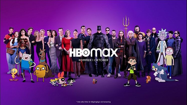 HBO Max - en helt ny streamingupplevelse hos Telia