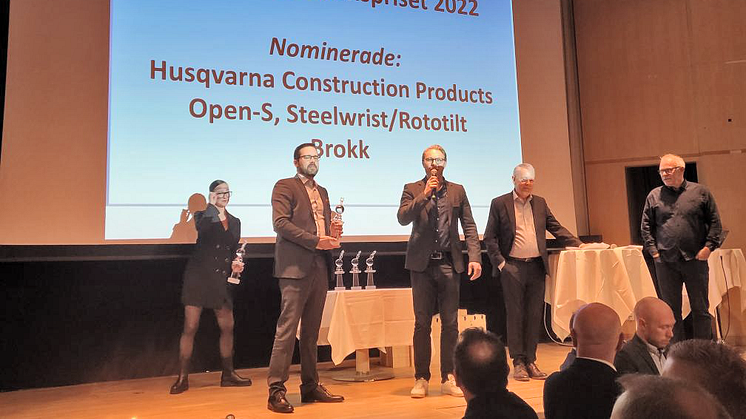 Open-S Alliance winner of Swedish Demolition Award for innovation 2022